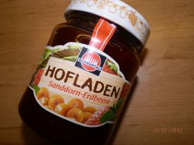 Hofladen Heimische Fruchtsorten, Sanddorn-Erdbeere | Hochgeladen von: steini6633