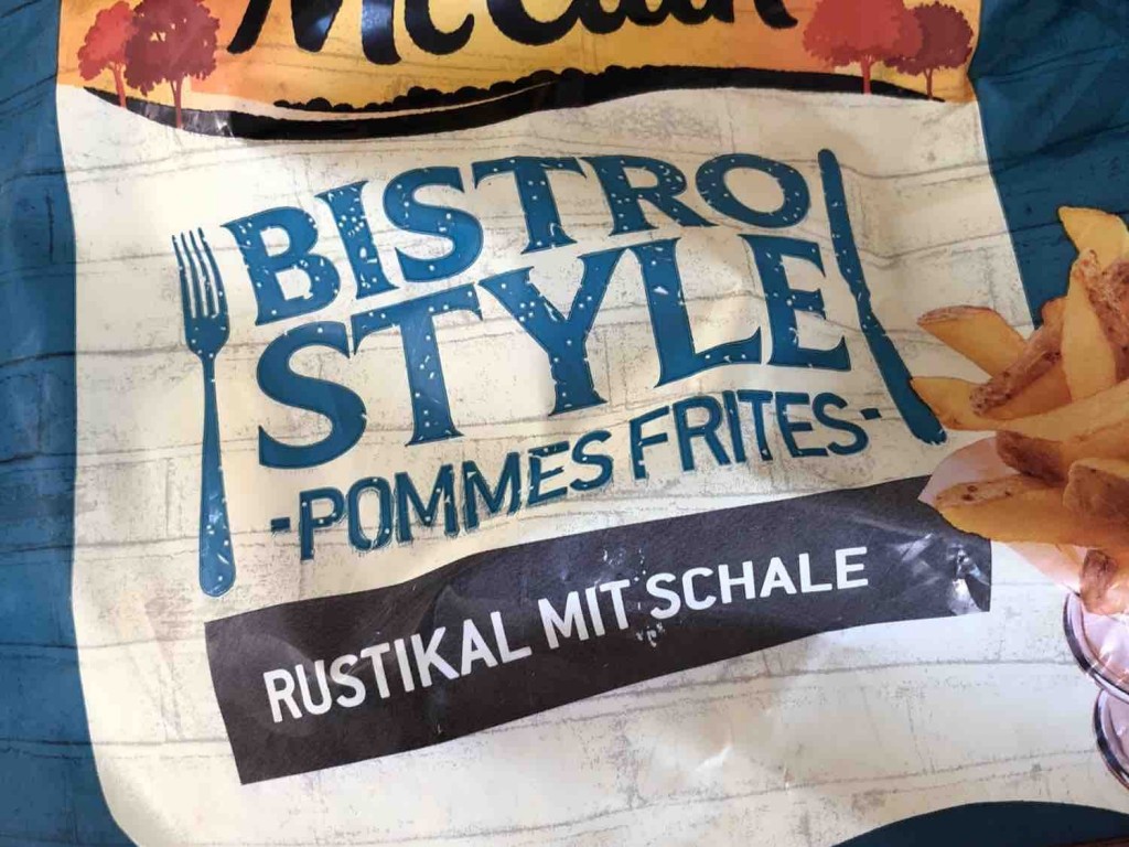 Bistro Style Pommes Frites , Rustikal mit Schale  von hjk696 | Hochgeladen von: hjk696