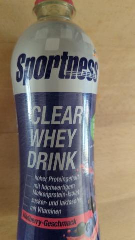 Sportness Clear Whey Drink, Wildberry by mr.selli | Hochgeladen von: mr.selli