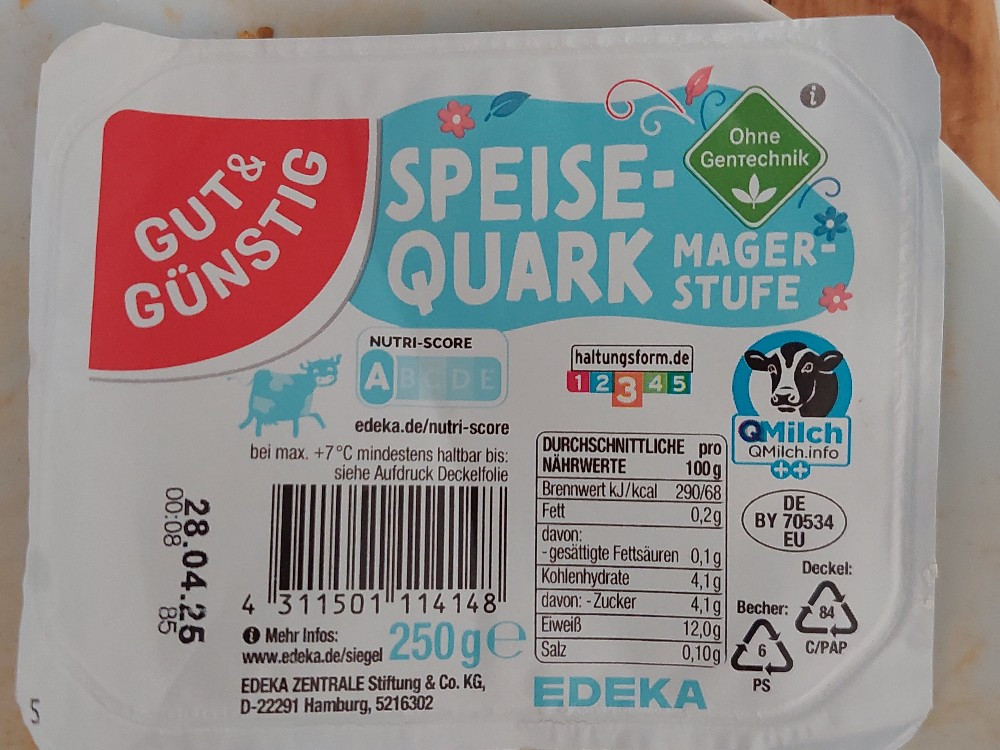 speisequark, Magerstufe von M@nu | Hochgeladen von: M@nu speisequark, Magerstufe von M@nu | Hochgeladen von: M@nu