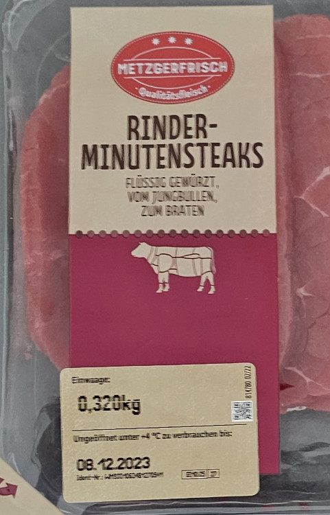 Rinder minutensteaks, von deutschen  Jungbullen von Pepe65 | Hochgeladen von: Pepe65