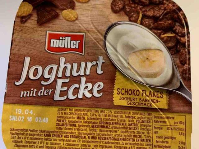 Joghurt mit der Ecke Schoko Flakes Bananen-Joghurt von diccerbut | Hochgeladen von: diccerbutti