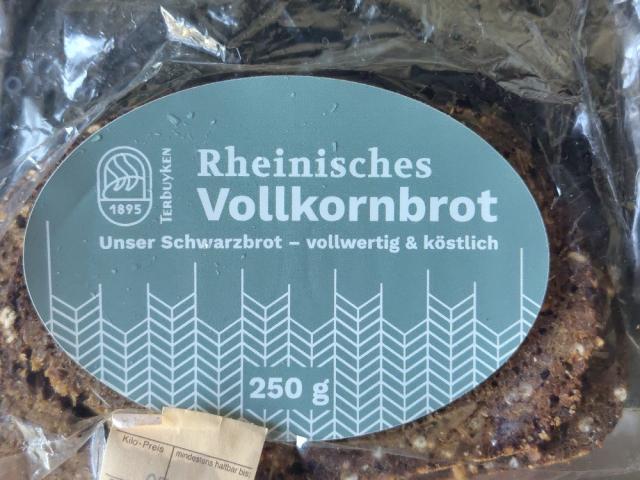 Terbuyken  Rheinisches Vollkornbrot , 100% Roggen, extra dünn ge | Hochgeladen von: marktop