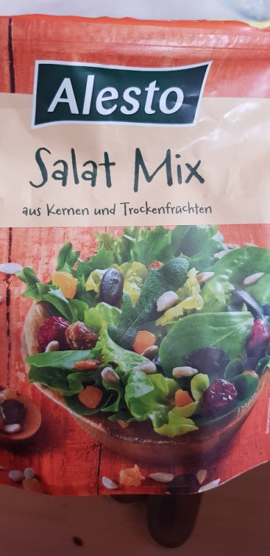 tilbehør sy Bestil Alesto, Salat Mix, mit Kernen und Trockenfrüchten Kalorien - Neue Produkte  - Fddb