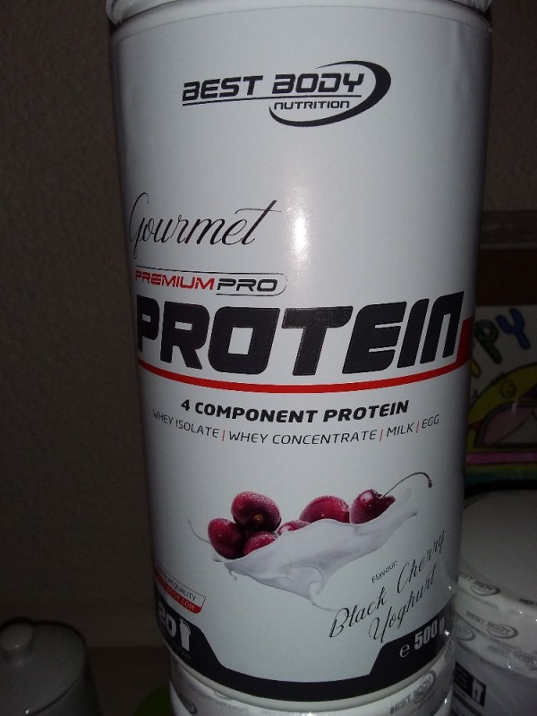 Gourmet  Premium Pro Protein,, Black Cherry Yoghurt von Frau Emm | Hochgeladen von: Frau Emma