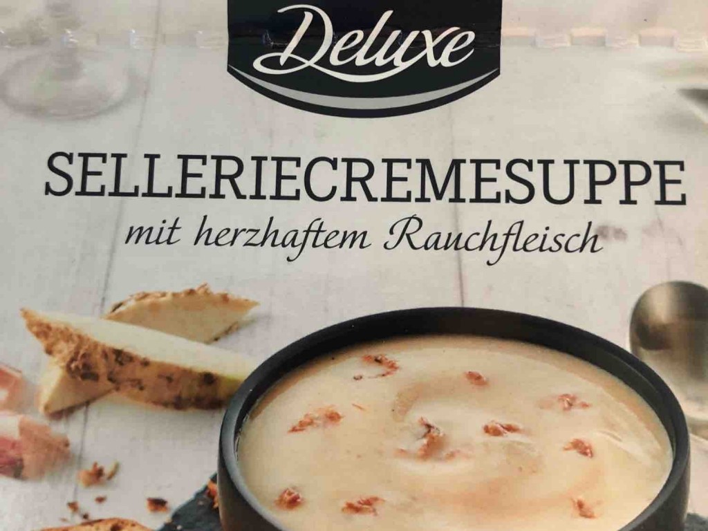 Selleriecremesuppe, mit herzhaftem Rauchfleisch von Fergy | Hochgeladen von: Fergy