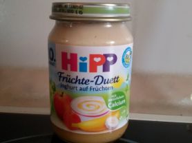 Hipp Früchte-Duett , Joghurt auf Früchten | Hochgeladen von: jana74