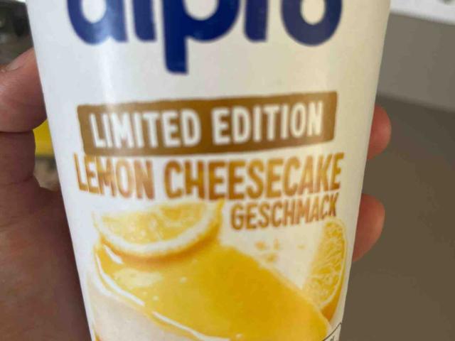 alpro lemon cheesecake Limited edition by alibistars | Uploaded by: alibistars