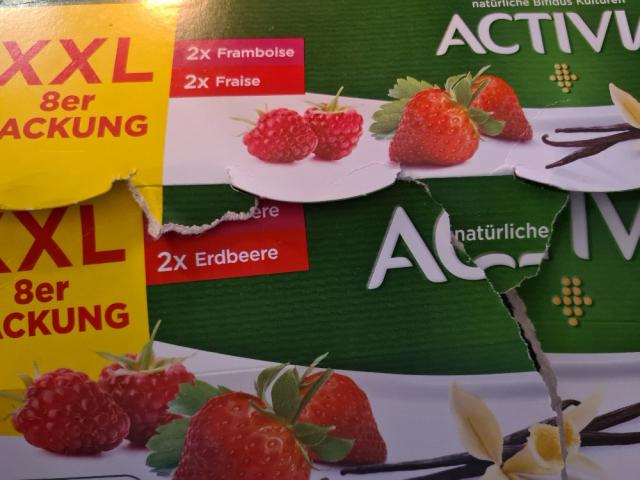 ACTIVIA  Himbeer, natürliche Bifidus Kulturen von Streifenhörnch | Hochgeladen von: Streifenhörnchen