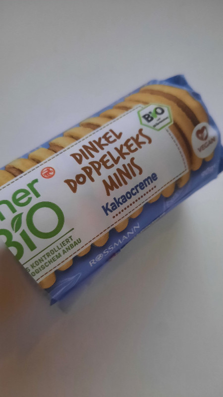 Dinkel Doppelkekse Minis, Kakaocreme von kleis | Hochgeladen von: kleis