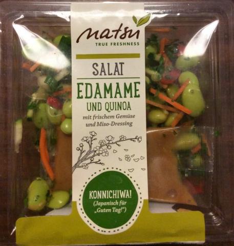 Edamame und Quinoa Salat, mit frischem Gemüse und Miso-Dress | Hochgeladen von: Jules77H