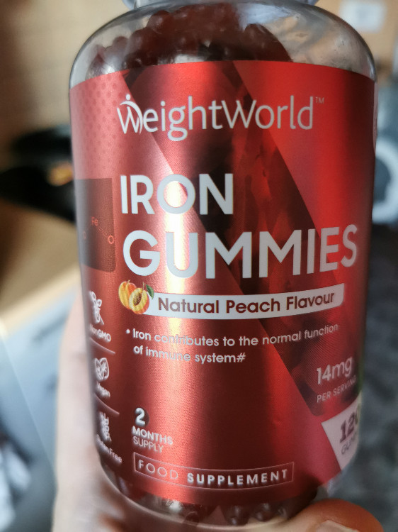 Iron Gummies, natural peach flavour von krapfen | Hochgeladen von: krapfen