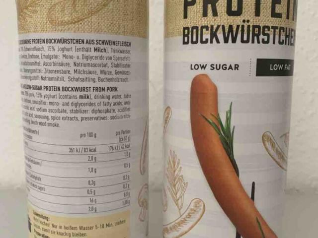 GOT7 Protein Bockwürstchen, low sugar, low fat von fettklo | Hochgeladen von: fettklo