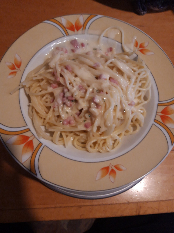 Spagetti Cabonara, ohne Sahne von jason M. | Hochgeladen von: jason M.