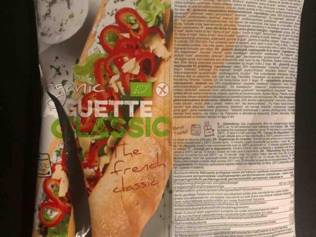 Baguette classic, Gluten-, Laktose- & Palmölfrei by Lumile | Uploaded by: Lumile