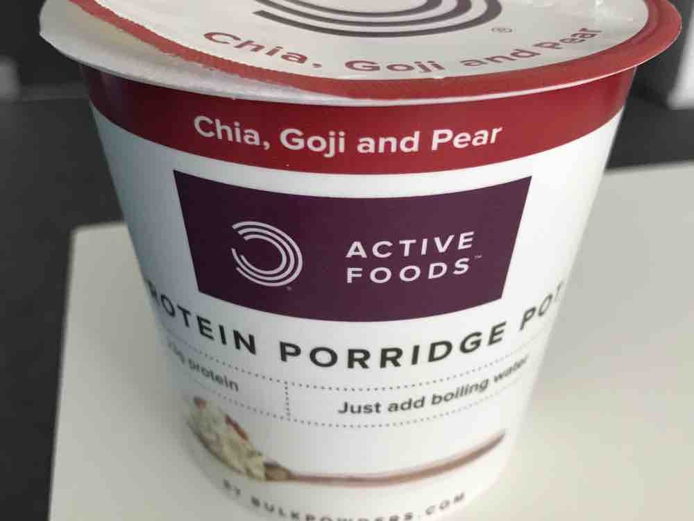 Protein Porridge Pot, Chia, Goji and Pear von steffi.d88 | Hochgeladen von: steffi.d88