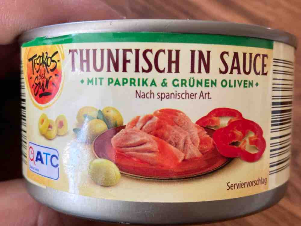 Thunfisch in Sauce mit Paprika & grünen Oliven von alexander | Hochgeladen von: alexandertaeube926