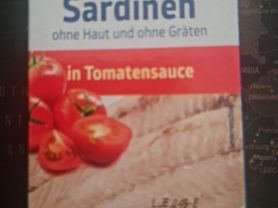 Sardinen ohne Haut und Gräten in Tomatensause, Tomatensoße | Hochgeladen von: Jarvis