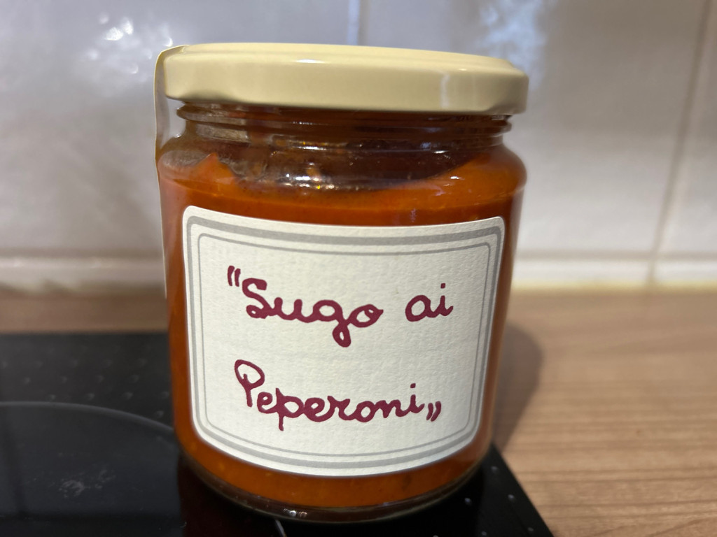 Sugo ai Peperoni, Paprikaschoten - Soße von d2wap | Hochgeladen von: d2wap Sugo ai Peperoni, Paprikaschoten - Soße von d2wap | Hochgeladen von: d2wap