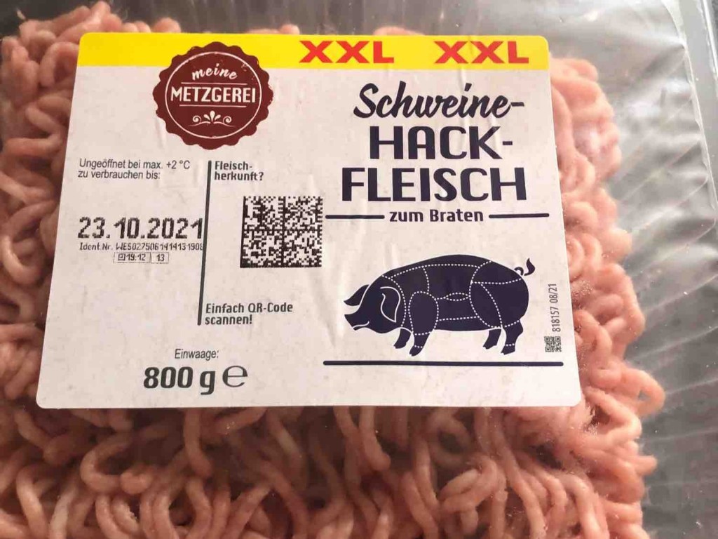 frisches Schweinehackfleisch zum Braten von Manu1606 | Hochgeladen von: Manu1606
