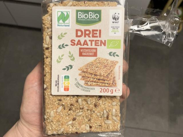 Drei Saaten Bio Bio, 452 kcal pro 100g von RF92 | Hochgeladen von: RF92