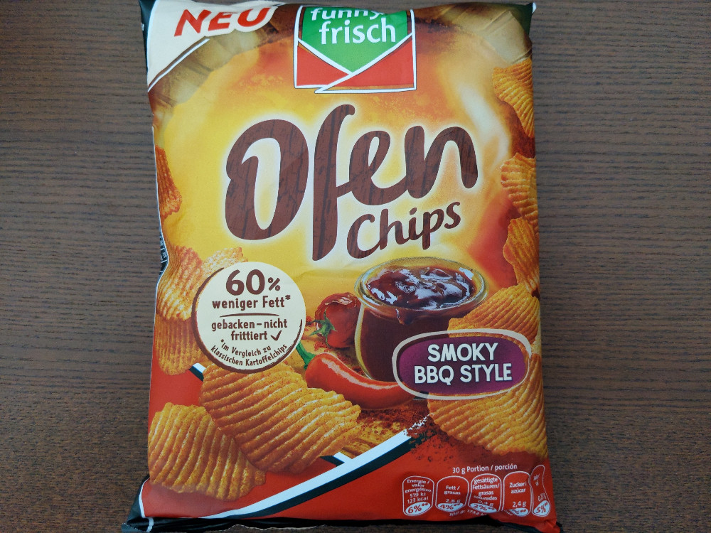Ofen Chips Smoky BBQ Style, 60% weniger Fett von Marth | Hochgeladen von: Marth