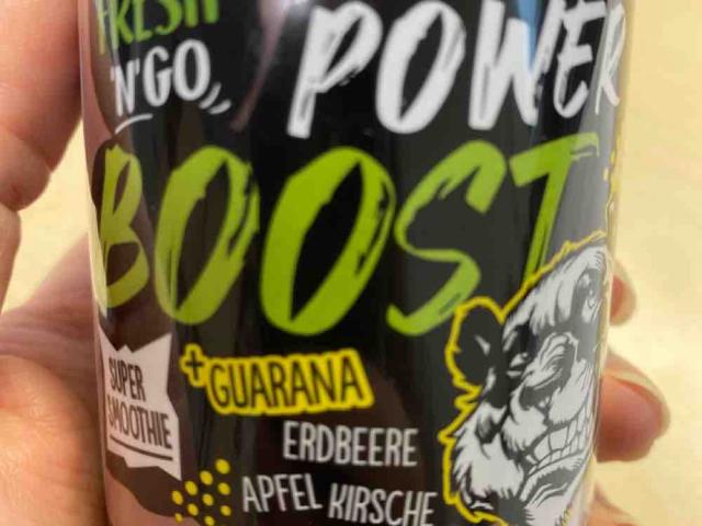 power Boost  Smoothie, mit Guarana von sasijacqui | Hochgeladen von: sasijacqui