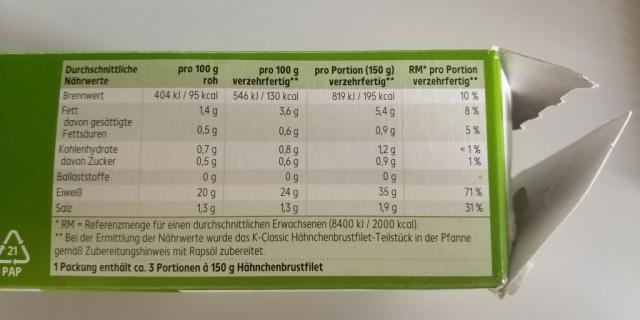 Hähnchen-Brustfilet-Teilstücke TK, Hühnchen | Hochgeladen von: AbsoluLuke