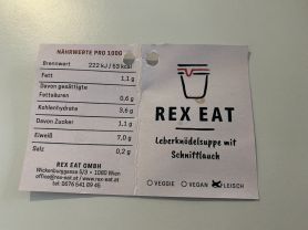 Rex Eat: Leberknödelsuppe mit Schnittlauch | Hochgeladen von: chriger