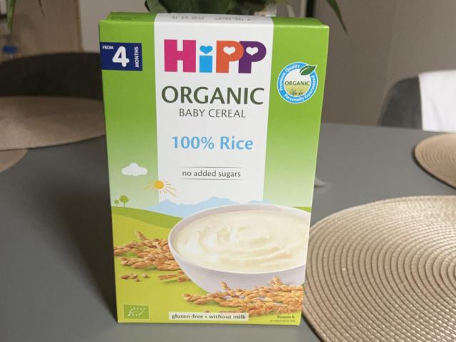 organic baby cereal, 100% rice by Fannysmile5 | Uploaded by: Fannysmile5