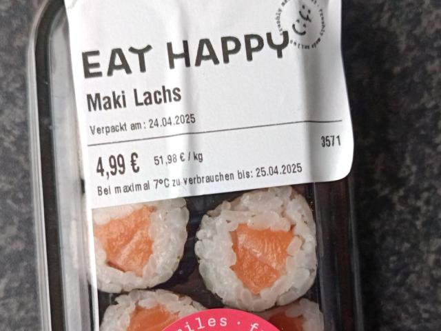 eat happy sushi, Maki lachs by Skyler666 | Uploaded by: Skyler666 eat happy sushi, Maki lachs by Skyler666 | Uploaded by: Skyler666
