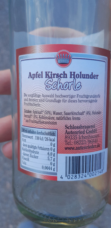 Apfel-Kirsch-Holunder Schorle von Eagle73 | Hochgeladen von: Eagle73