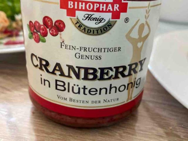 Cranberry in Blütenhonig von Farbenfinsternis | Hochgeladen von: Farbenfinsternis