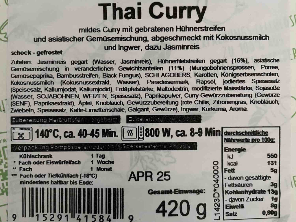 RK Thai Curry von Alsu99 | Hochgeladen von: Alsu99