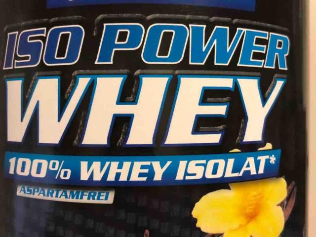 ISO Power Whey -Vanille von pooh76 | Hochgeladen von: pooh76