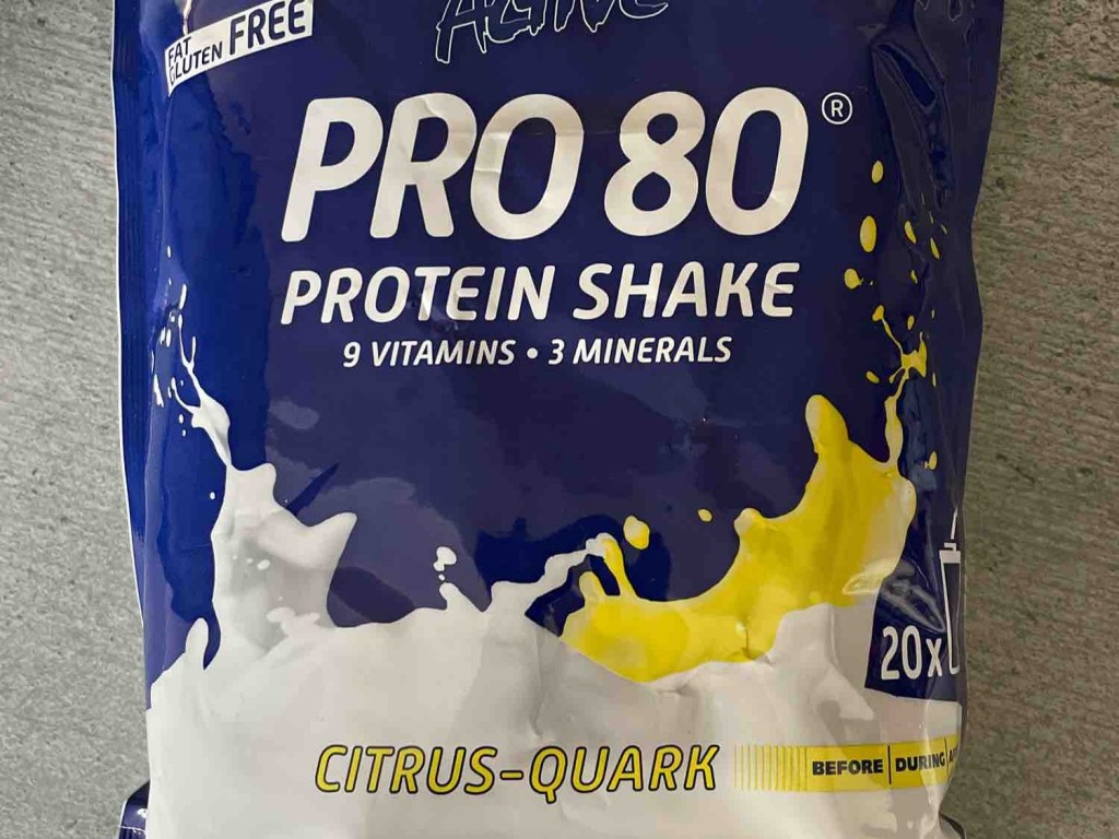 Active Pro 80 Protein Shake, Citrus-Quark von Micha07 | Hochgeladen von: Micha07