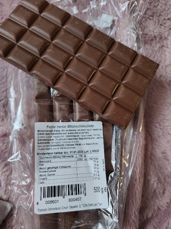 Feine herbe Milchschokolade, 29 Kakao von frauspatzel | Hochgeladen von: frauspatzel