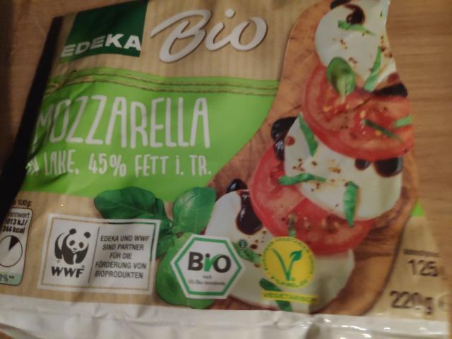 Bio Mozzarella in Lake, 45% Fett i. Tr. von diedickeemma | Hochgeladen von: diedickeemma