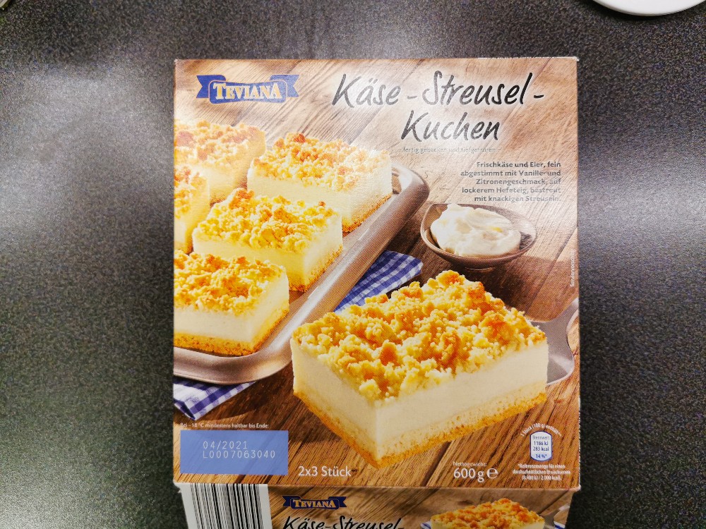 Käse-Streusel-Kuchen TK, 100g Stücke von annakare2 | Hochgeladen von: annakare2
