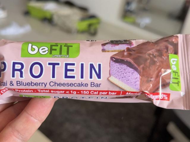 be FIT Protein Acai&Blueberry Cheesecake Bar von Maluche | Hochgeladen von: Maluche