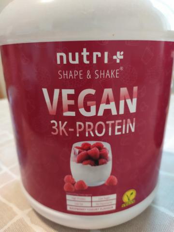 Vegan 3K-Protein, Raspberry-Yoghurt Flavour von Keshava | Hochgeladen von: Keshava
