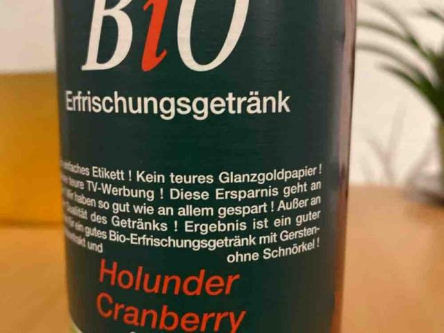 Bio Erfrischungsgetränk, Holunder Cranberry von Gencay | Hochgeladen von: Gencay