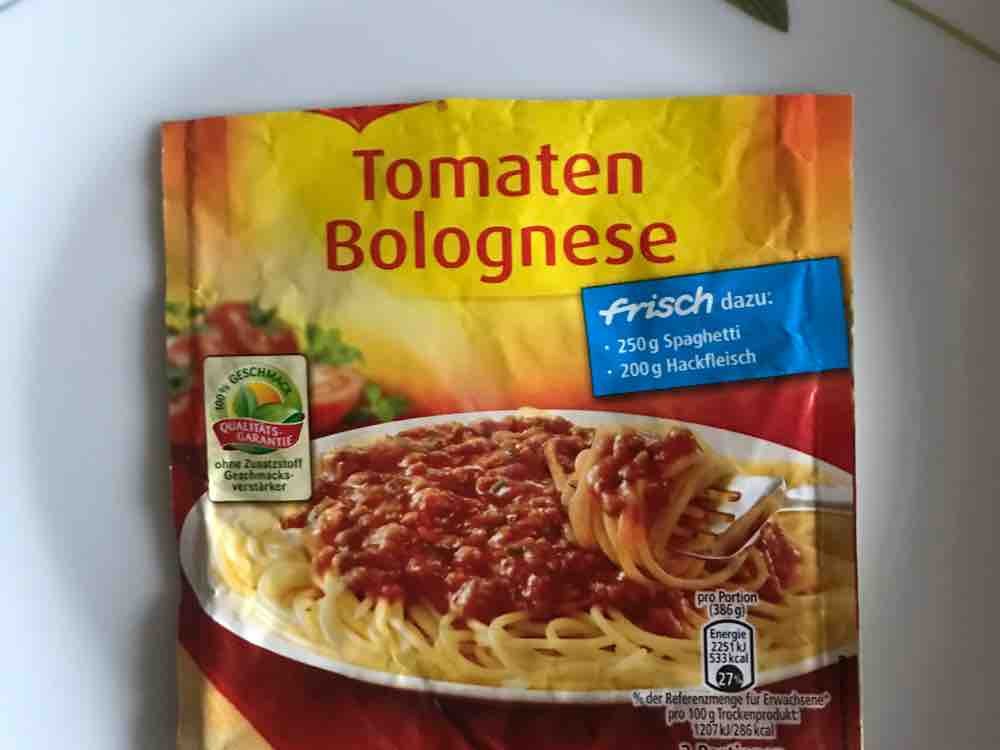 Fix & Frisch, Tomaten Bolognese, zubereitet von hedi54 | Hochgeladen von: hedi54