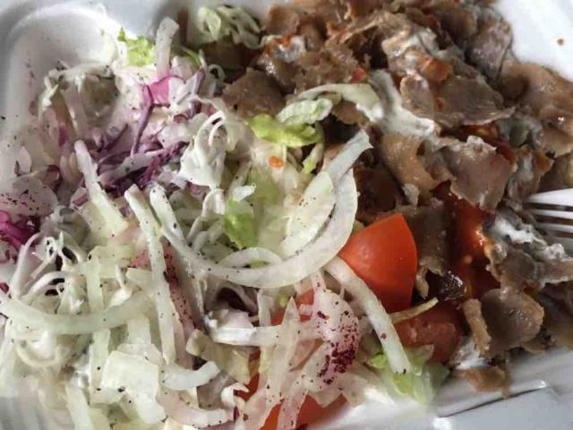 Dönerteller Kalbfleisch mit Salat ohne Reis/Pommes von RONZN | Hochgeladen von: RONZN