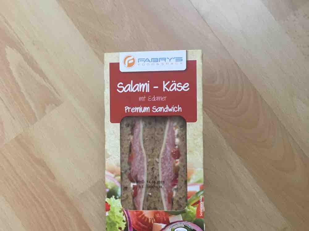 Fabry&amp;#39;s, Premium-Sandwich, Salami-Käse Kalorien - Fertiggerichte - Fddb