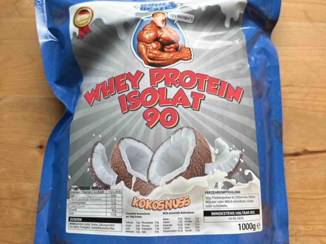 Whey Protein Isolat 90, Kokosnuss von Schlurp22 | Hochgeladen von: Schlurp22