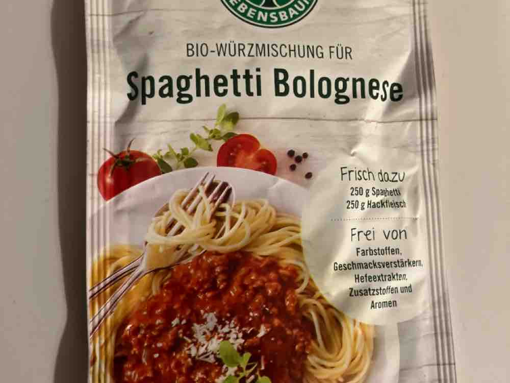 Bio-Würzmischung für Spaghetti Bolognese, mit 250g Spaghetti  un | Hochgeladen von: Munja