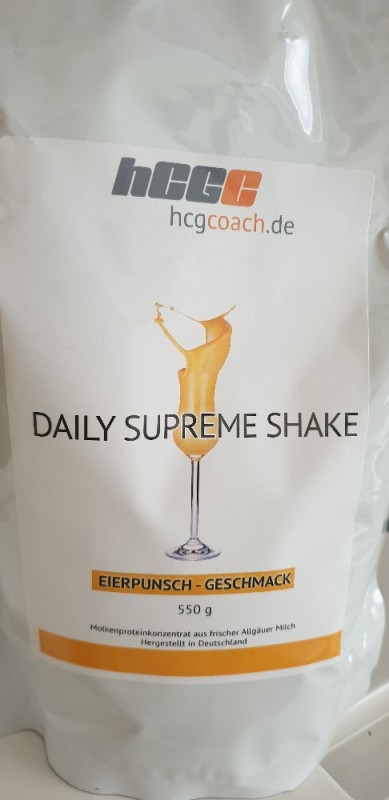 Daily Supreme Shake, Eierpunsch von susannevolksheimer | Hochgeladen von: susannevolksheimer