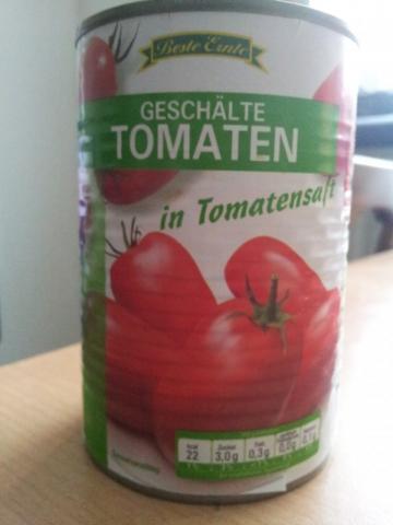 Geschälte Tomaten in Tomatensaft | Hochgeladen von: tklug85