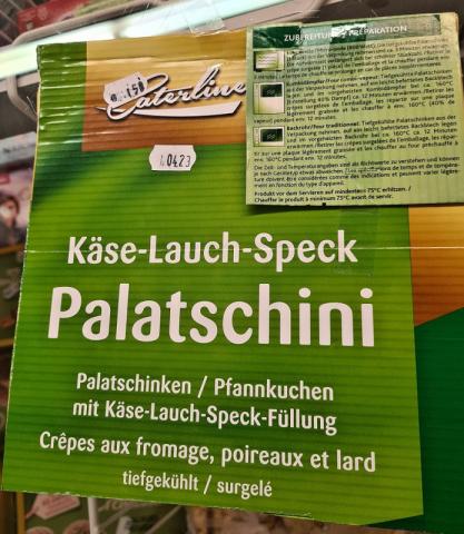 Käse-Lauch-Speck Palatschini | Hochgeladen von: Kautzinger
